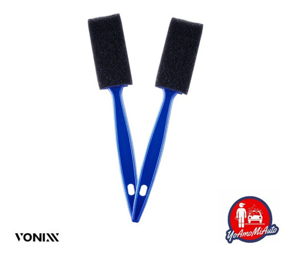 Vonixx Kit 4 Pinceles De Espuma Detailing - |yoamomiauto®| 1 Vonixx Kit 4 Pinceles De Espuma Detailing - |yoamomiauto®| 1