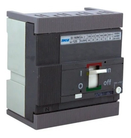 Interruptor Automatico Compacto  Tetrapolar Reg. 88/125a Sic 1