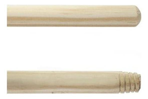 Barre Hoja Plástico + Cabo Escoba 1,20 Con Rosca 1