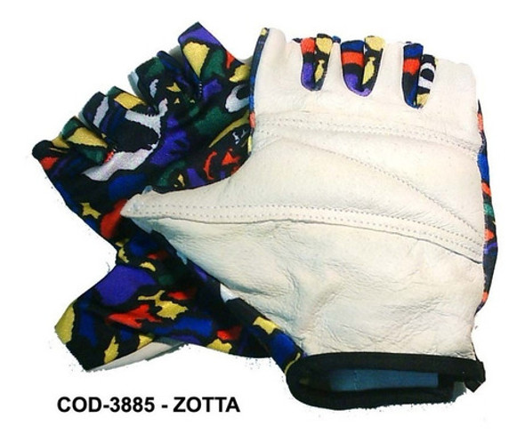 Guantes Ciclista Lycra Y Cuerina 1