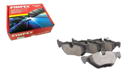 Pastillas De Freno Fimpex Bmw X1 E84 Traseras 0