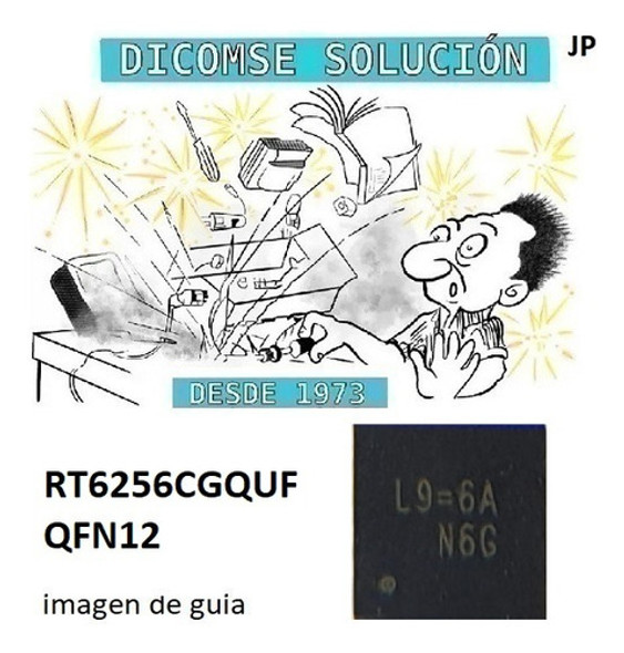 Integrado Rt6256cgquf Qfn12 Rt6256c Marcado L9 = Xx 1 Integrado Rt6256cgquf Qfn12 Rt6256c Marcado L9 = Xx 1