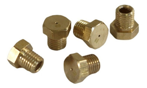 Inyector Pico Para Cocina Foco Anafe 2 Hllas G/e 0.60mm X50u 0