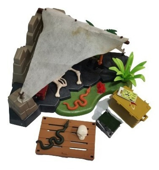 Playmobil Campamento Arqueologos Paleontologo Dinosaurios 1