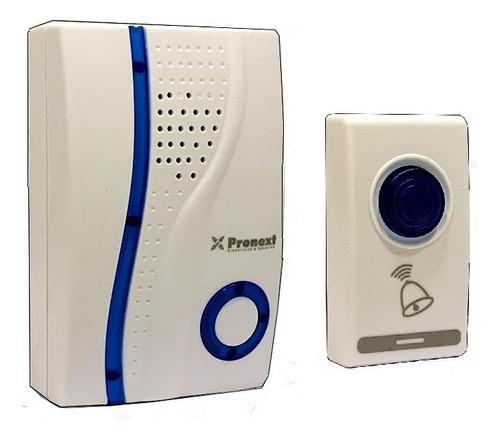 Timbre Inalambrico 1 Receptor 1 Pulsador 80mts X200 0