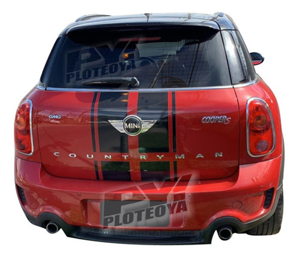 Calco Mini Cooper Countryman Capot + Baul - Ploteoya 1 Calco Mini Cooper Countryman Capot + Baul - Ploteoya 1