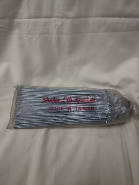 Jgo De 36 Rayos C/ Nipples, 195 X 2,5mm. Taiwan. P/ Bici 1 Jgo De 36 Rayos C/ Nipples, 195 X 2,5mm. Taiwan. P/ Bici 1