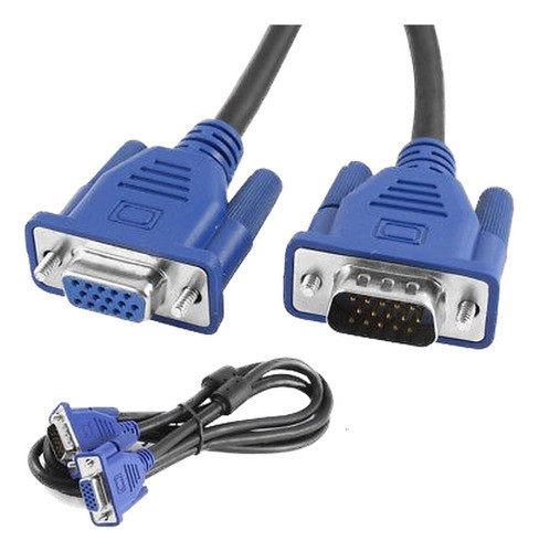 5 Pies Largo Vga 15 Pin M/f Conector Monitor Adaptador Cable 1
