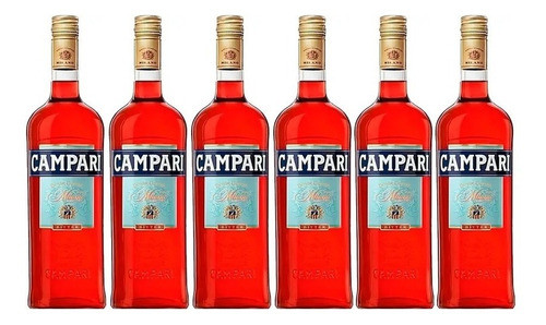 Campari Aperitivo Botella 750cc Caja X 6u 0