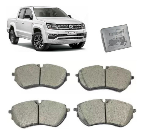 Pastillas Compatibles  Volkswagen Amarok V6 3.0 Tdi Trasera 0