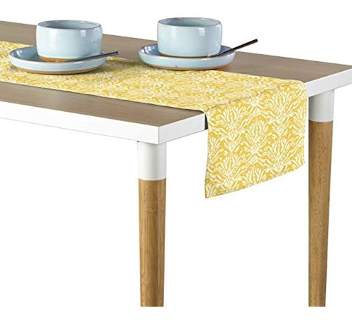 Ojo De Cerradura Amarillo Damasco Camino De Mesa Varios Tama 0