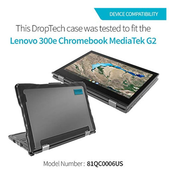 Gumdrop Droptech Laptop Case Para Lenovo 300e Chromebook (2. 1 Gumdrop Droptech Laptop Case Para Lenovo 300e Chromebook (2. 1