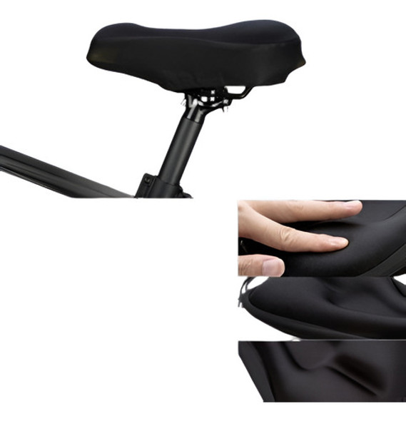 Bum Amplia Gran Bici Bicicleta Cojín Gel Crucero Silla Asien 0