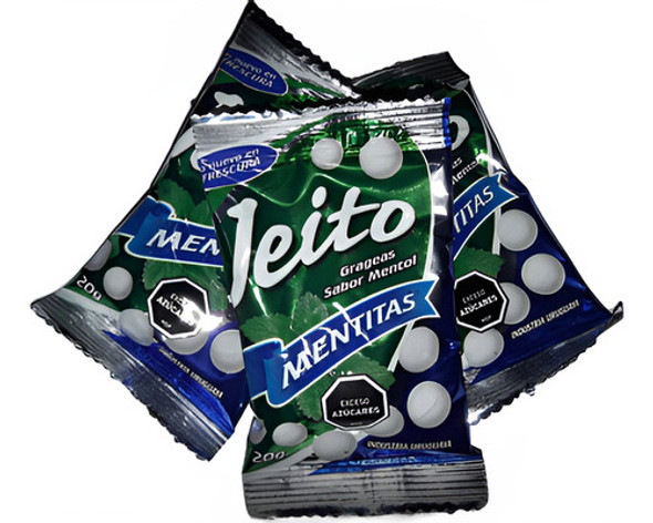 Mentitas Menta Jeito Display X 44 Unidades De 20 G. 0