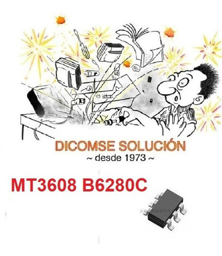 Integrado B6280c B6280 Mt3608  Sot23-6 0