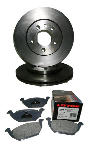 Discos + Pastillas De Freno Vw Fox / Suran 0