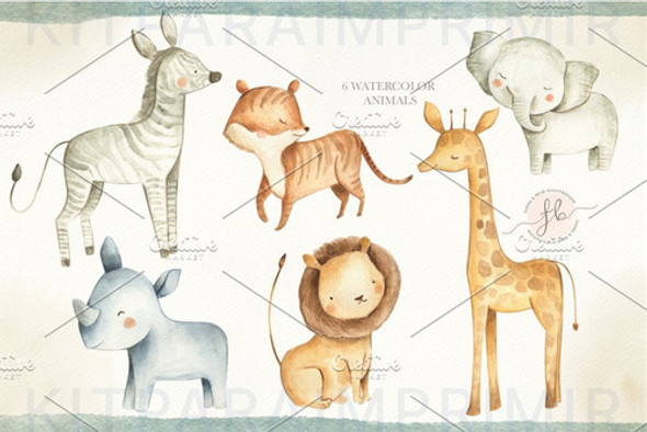 Kit Imágenes Png Cliparts Animales Safari Selva Acuarela 01 1 Kit Imágenes Png Cliparts Animales Safari Selva Acuarela 01 1