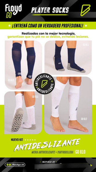 Medias Kit Antideslizante + Pantorrillera Floyd Go Deportiva 1 Medias Kit Antideslizante + Pantorrillera Floyd Go Deportiva 1