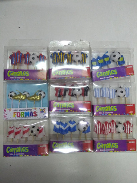 Vela Barco Pirata X5 Cumpleaños Torta 1