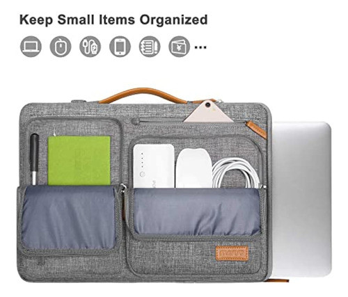 Mosiso Bolsa De Hombro Protectora 360 Para Laptop, 1