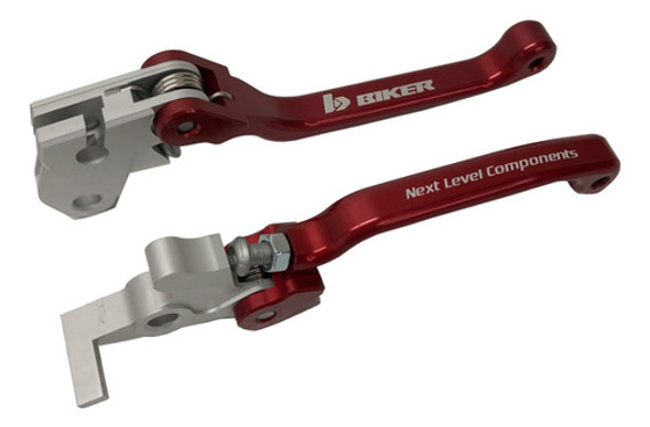 Manijas Palancas Cnc Rojas Biker Rebatibles Honda Xr Tornado 0 Manijas Palancas Cnc Rojas Biker Rebatibles Honda Xr Tornado 0