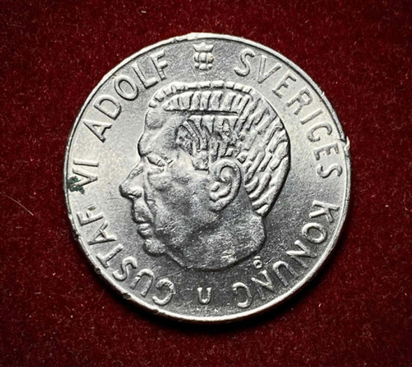 Moneda 1 Corona Suecia 1970 Km 826 A Gustaf Vi Adolf 0 Moneda 1 Corona Suecia 1970 Km 826 A Gustaf Vi Adolf 0