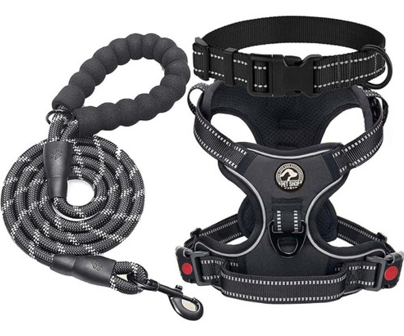 Arnés Para Perros Qisebin, Arnés Para Mascotas Sin Tirar Con 0 Arnés Para Perros Qisebin, Arnés Para Mascotas Sin Tirar Con 0