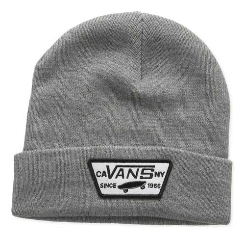 Gorro Vans Milford Hombre, Gris Jaspeado, Talla Única 0