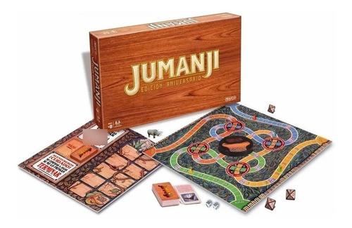 Juego De Mesa Jumanji Juego De La Selva Edicion Aniversario 1