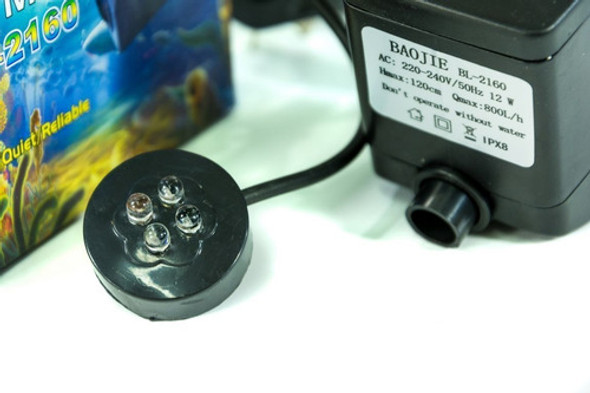 Bomba De Agua 12w Led Bl-2160 Cascada Feng Shui Eleva 120cm 1