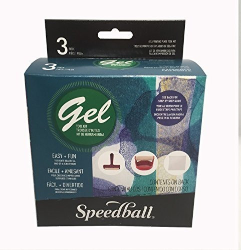 Speedball 8022 Kit De Herramientas De Impresion En Gel 0