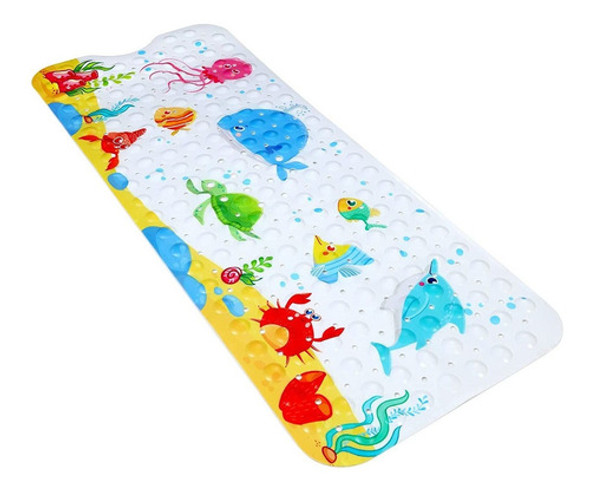Alfombra Antideslizante Para Bañera Infantil 100x40cm - Izq 0