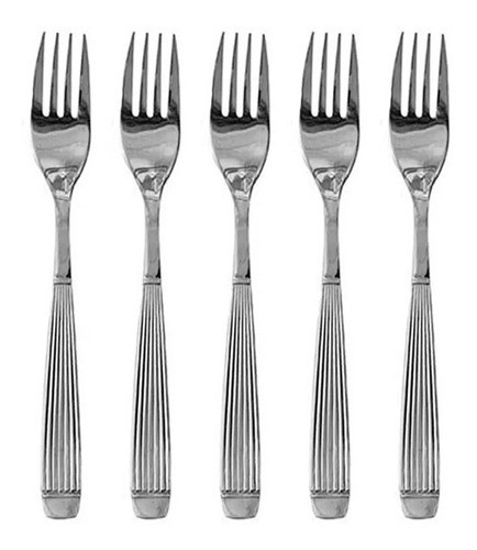 Tenedor De Mesa Carol Acero Inoxidable 12u 0