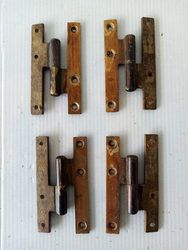 Bisagras Pomela De Bronce 100 Mm - Cada Juego 1