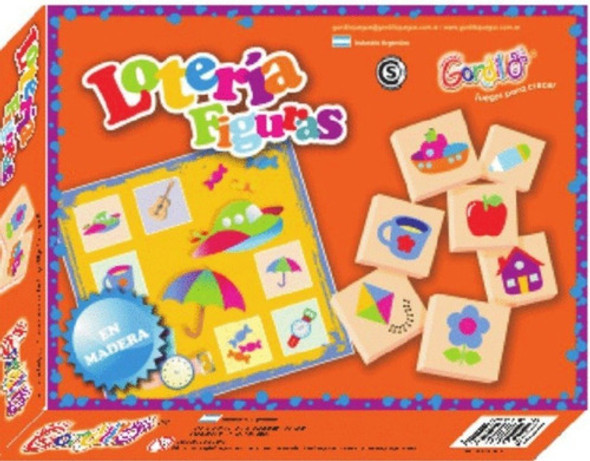 Loteria De Figuras En Madera Gordillo 0