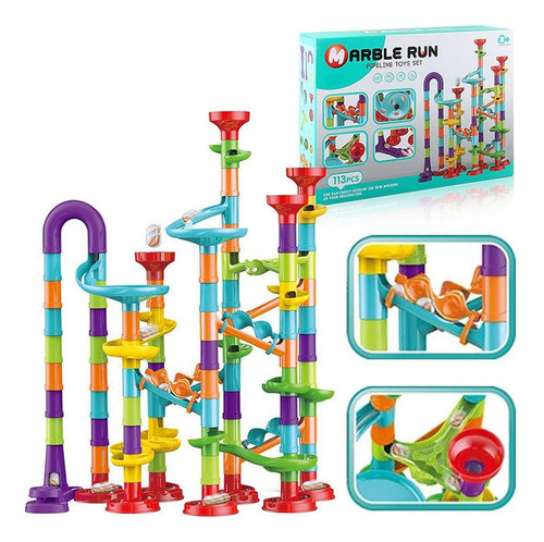 Juego De Carrera Educativo Stem De 113 Piezas Para Niños 0