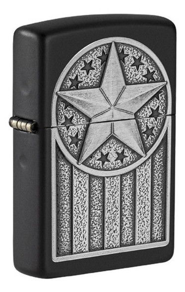 Encendedor Zippo Modelo 49639 Emblema America Metal 0