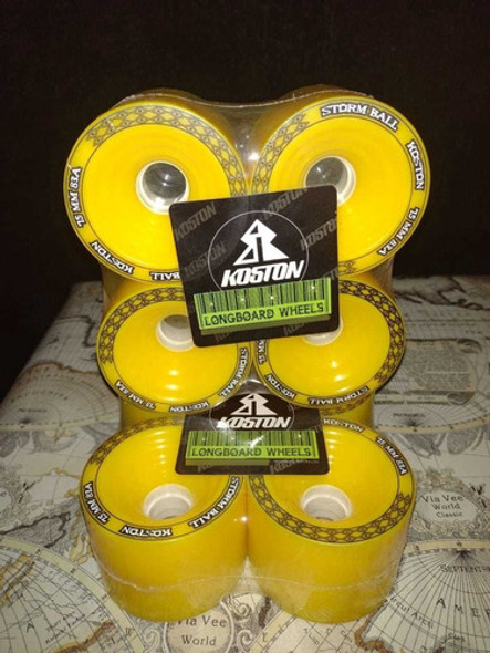 Ruedas De Longboard Koston Storm Ball 75mm X 56mm X 83a. 0 Ruedas De Longboard Koston Storm Ball 75mm X 56mm X 83a. 0