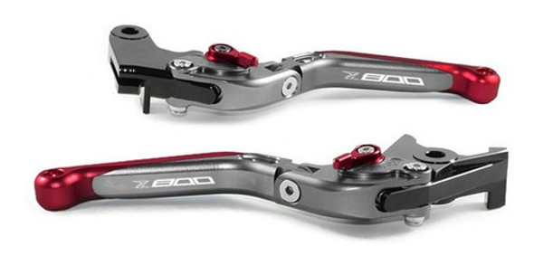 Levas Rebatibles Kawasaki Z800 Gris Rojo Mk Motos 0 Levas Rebatibles Kawasaki Z800 Gris Rojo Mk Motos 0