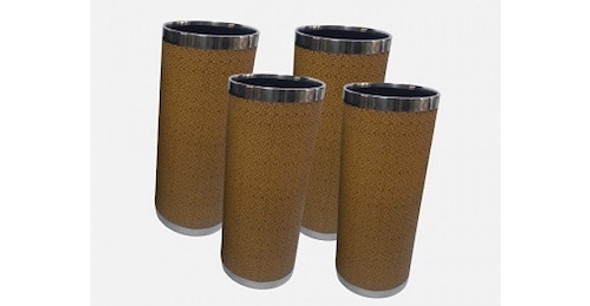 Oslo 133/135/136/137 Paragüero Redondo (esterilla/eco Cuero/ 0