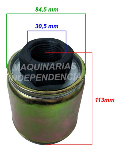 Filtro Hidraulico Succion Autoelevador Teu Fd25 113mm 1