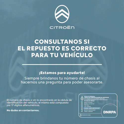Sensor Delantero Abs Citroen C4 2.0 Nafta 1