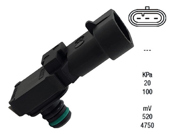 Sensor Map 3 Pines Renault Kangoo Logan Clio Symbol Duster 1 Sensor Map 3 Pines Renault Kangoo Logan Clio Symbol Duster 1