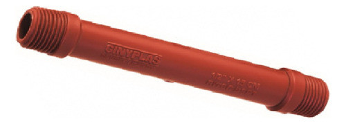 Niple 1 Pulgada  X 12 Cm Polipropileno X 10 Unidades 0