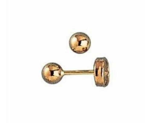 Aros Abridores Bolita N*2 Todo Oro 18 Kts. 0