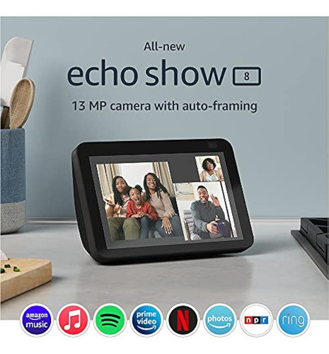 Echo Show 8 Reacondicionado Certificado (2da 0
