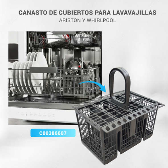 Canasto Cubiertos Lavavajillas Ariston 1 Canasto Cubiertos Lavavajillas Ariston 1
