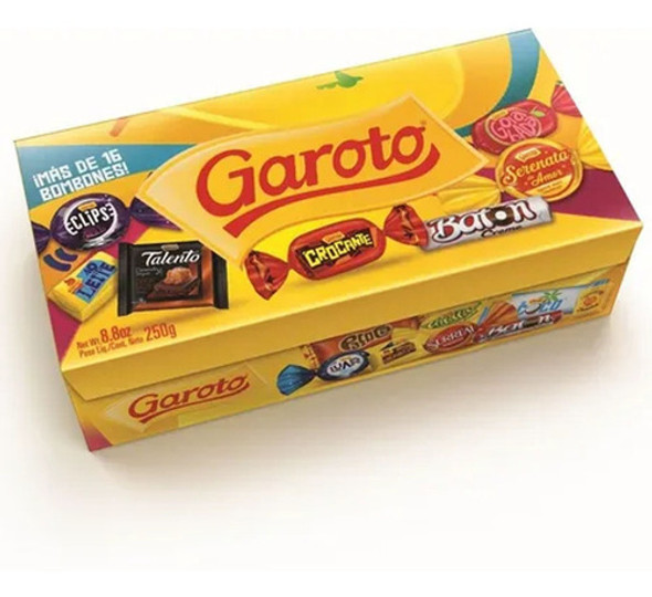 Bombon Garoto Surtido 250gr X 2u Cioccolato Tienda De Dulces 0 Bombon Garoto Surtido 250gr X 2u Cioccolato Tienda De Dulces 0