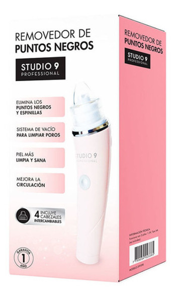 Removedor De Puntos Negros Studio 9 Professional 4 Cabezales 0 Removedor De Puntos Negros Studio 9 Professional 4 Cabezales 0