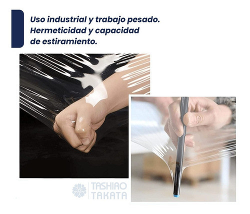 Bobinas Film Stretch Manual Sin Cono A:50cm; L:424m; 23 Mic. 1